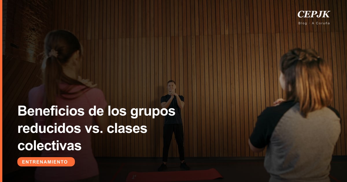 Grupos reducidos vs gimnasio convencional en A Coruña: cuál te conviene
