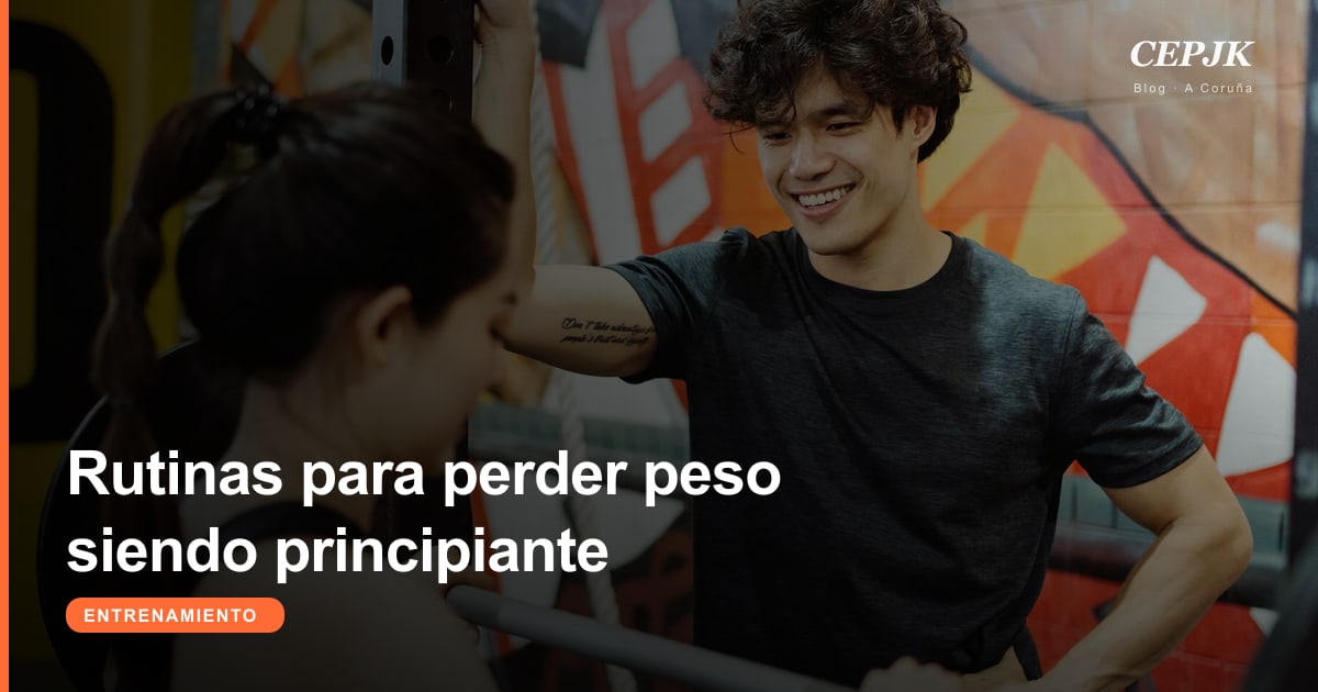 Rutinas para perder peso siendo principiante