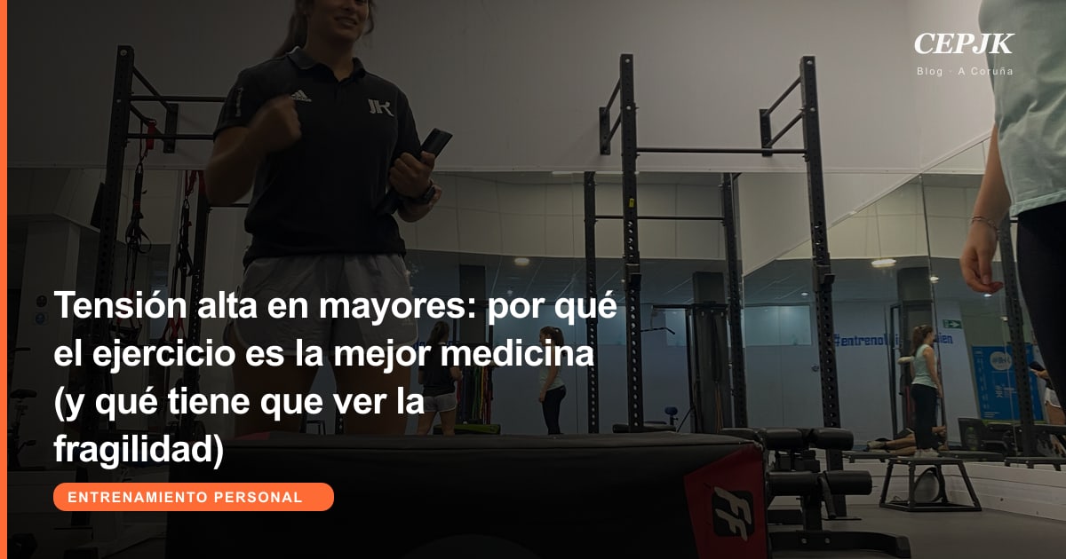 Tensión alta en mayores: por qué el ejercicio es la mejor medicina (y qué tiene que ver la fragilidad)