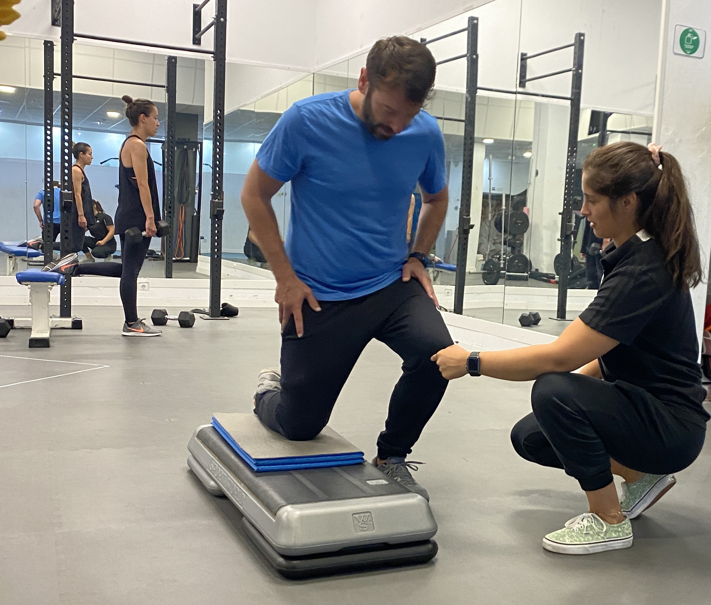 Entrenamiento en pareja en CEPJK A Coruña