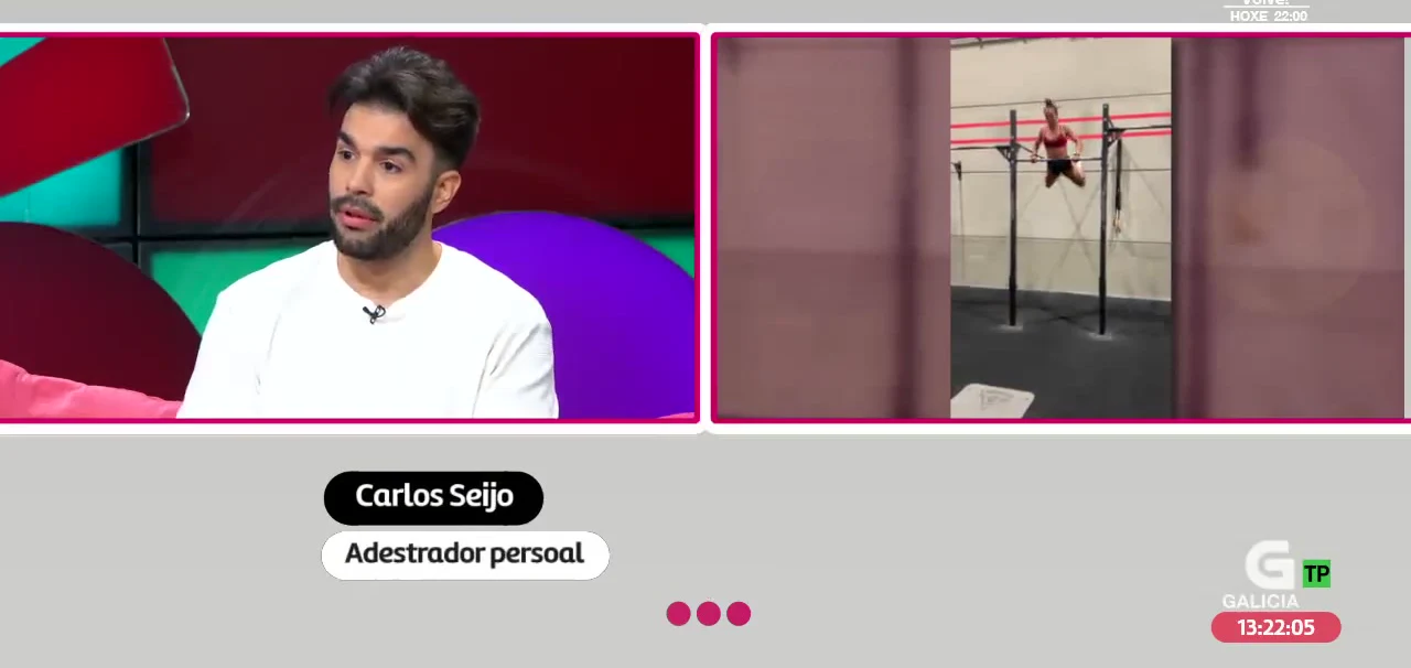 Carlos Seijo, director técnico de CEPJK, en el programa O Termómetro de A Galega (TVG)